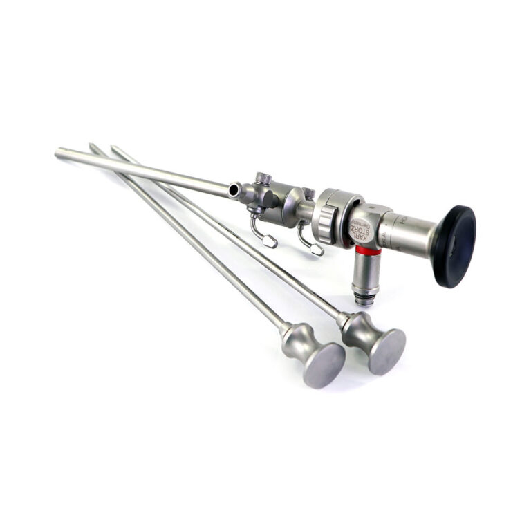 Artroscópio Karl Storz 4,0 mm 30° com novo kit de acessórios